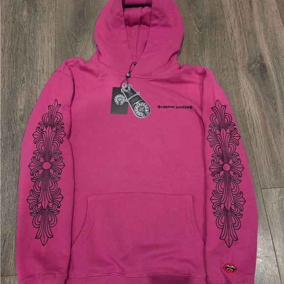 Chrome Hearts men’s pink, “Matty boy” hoodie WILL TAKE OFFERS/TRADES - Picture 3 of 12
